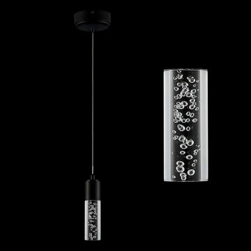 Bolha 4.75" Bubble Acrylic/Iron Modern Minimalist Integrated LED Pendant